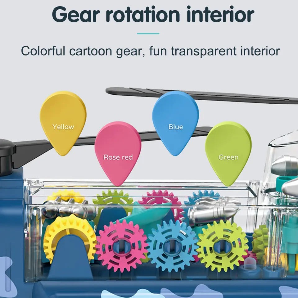 Twin Fan Helicopter Light Toy, Musical Transparent Helicopter With Light, Battery Operated Airplane Vehicle Toy Twin Fan Helicopter Light Toy, Musical Transparent Helicopter With Light, Battery Operated Airplane Vehicle Toy